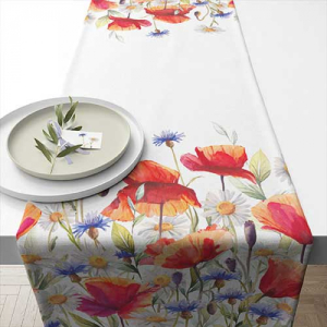 poppies and cornflowers tafelloper